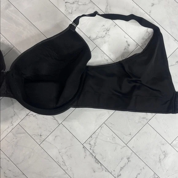 NWOT Cacique Lane Bryant Full Coverage Bra Black Lightly Lined UNDERWIRE 42D - Picture 6 of 10